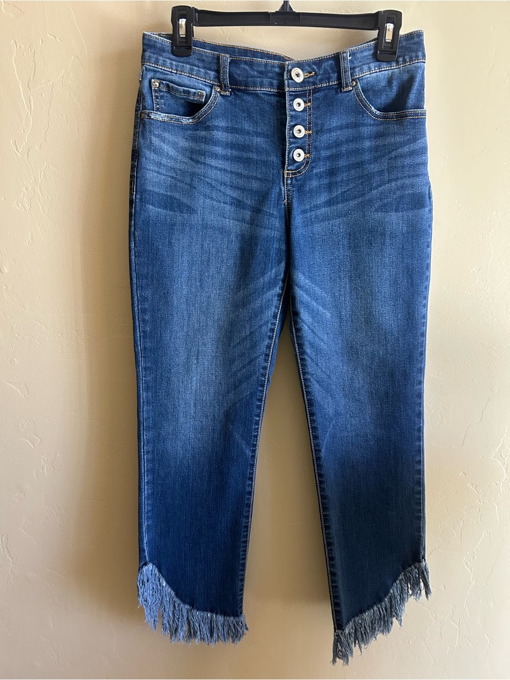 INC International Concept Size 8 Fringe Jean